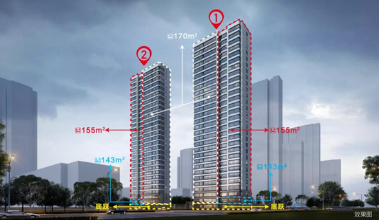 高力璟华府领取1、2号楼销许，均价58999元/㎡