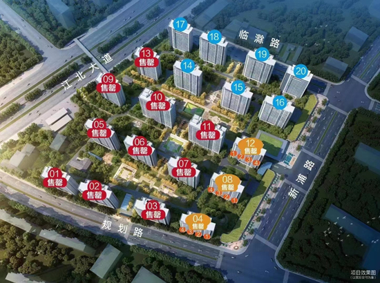 花语熙岸府近期加推4、8、12号楼