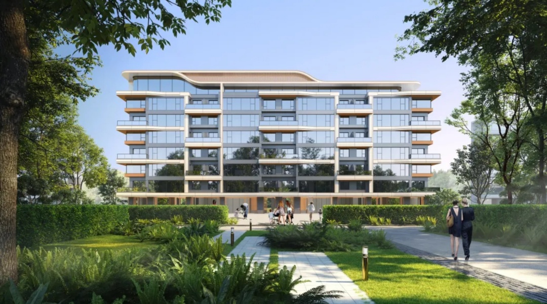 中建东孚江北新区G05地块定案名为：江海和鸣