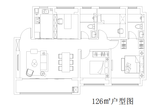 星叶燕尚玥府4室2厅