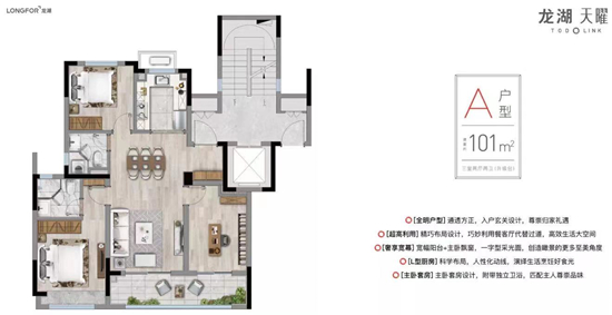 龙湖天曜：首付90多万拿下地铁口洋房!